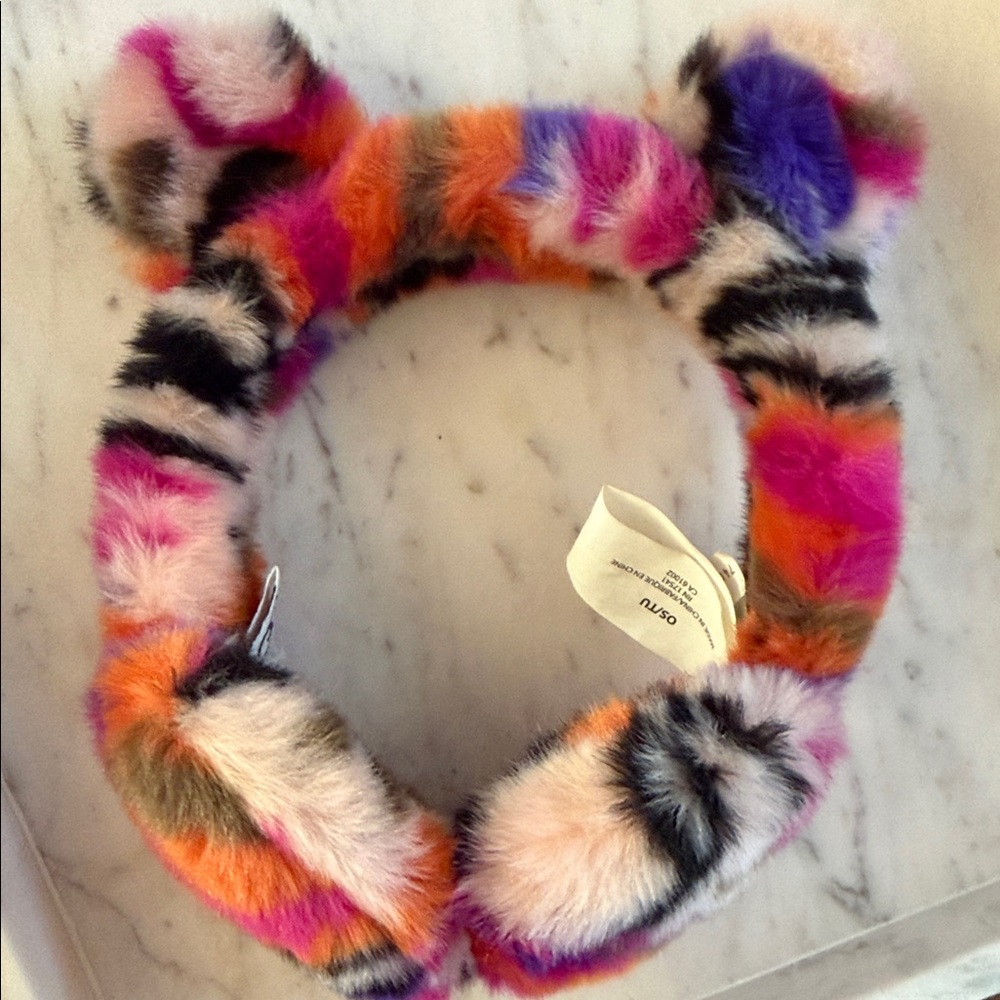 UGG Multicolor Furry Kids Ear Muffs